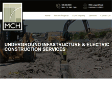 Tablet Screenshot of mchelectric.com